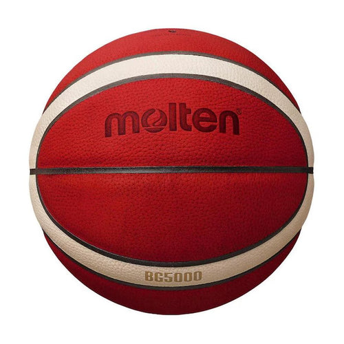 Bola de Basketball Molten Bg5000 em Couro Fiba Approved T7